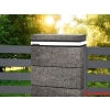 LED BLOCK 504X200x50 MULTI STANDARD, KOLORY: antracyt, czarna, brązowa, INOX